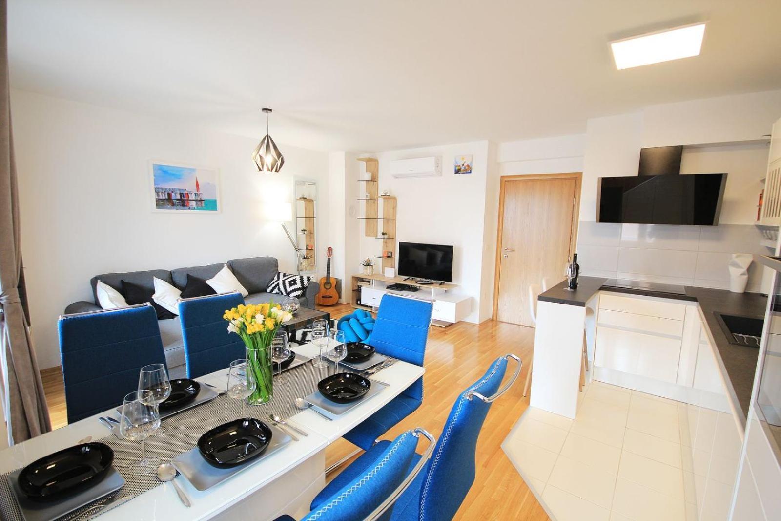 Apartman Ela Макарська Екстер'єр фото