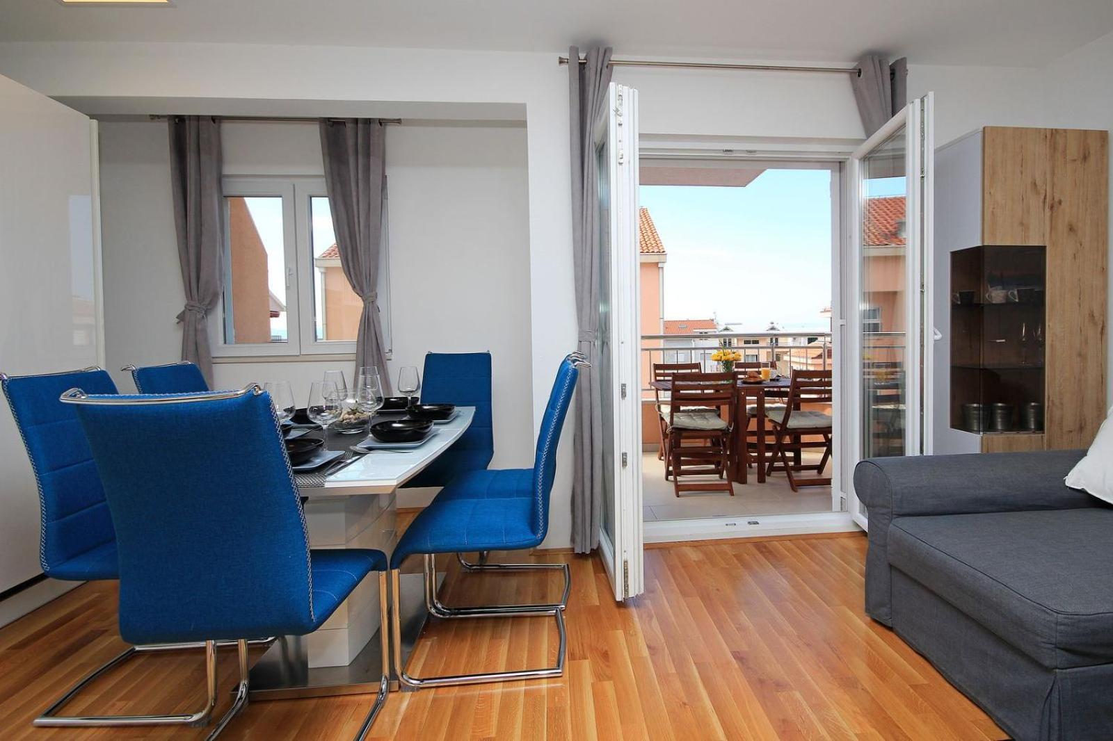 Apartman Ela Макарська Екстер'єр фото